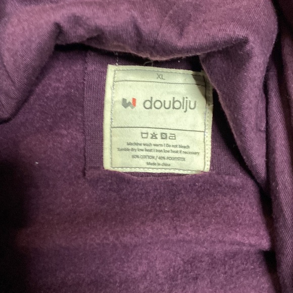 red light grey and dark grey zip up size xl worn once - Picture 2 of 2